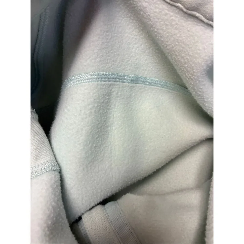 Lululemon 1/2 Zip Scuba Hoodie in Mint Green Size XL/XXL
